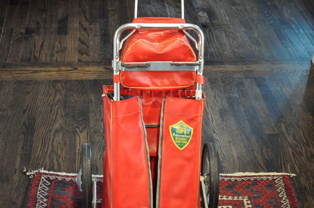 Sit n’ Rest Golf Cart Bag 1950's