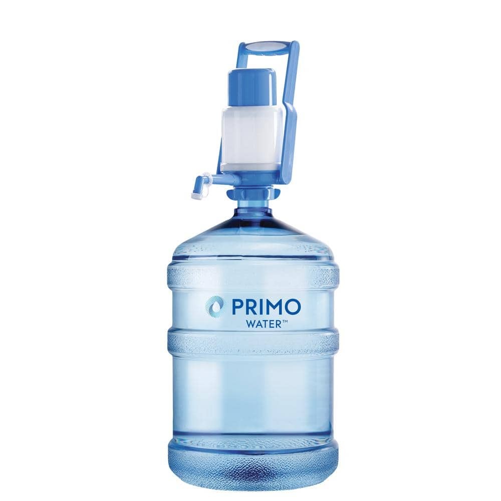 Primo Portable Manual Water Pump, Blue and White