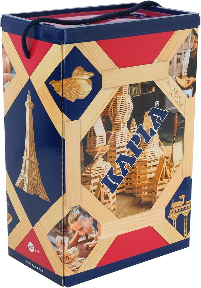 Wooden Construction Kit 200 Bricks