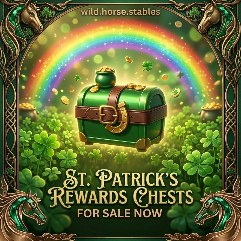 🍀 Wild Horse Islands - St. Patrick's Reward Chest Bundle 🍀