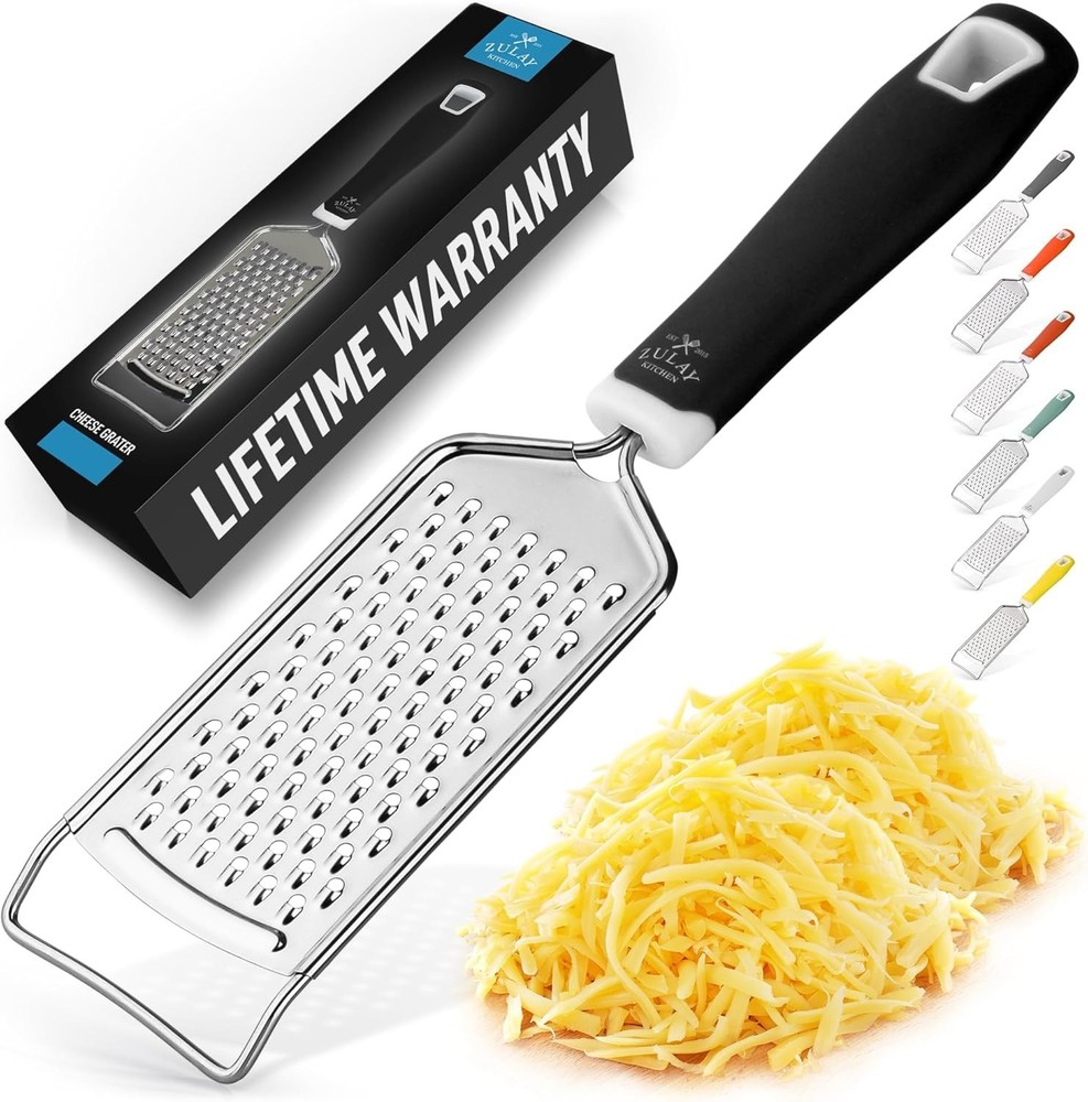Durable Rust-Proof Cheese Grater with Razor-Sharp Blades for Culinary Perfection