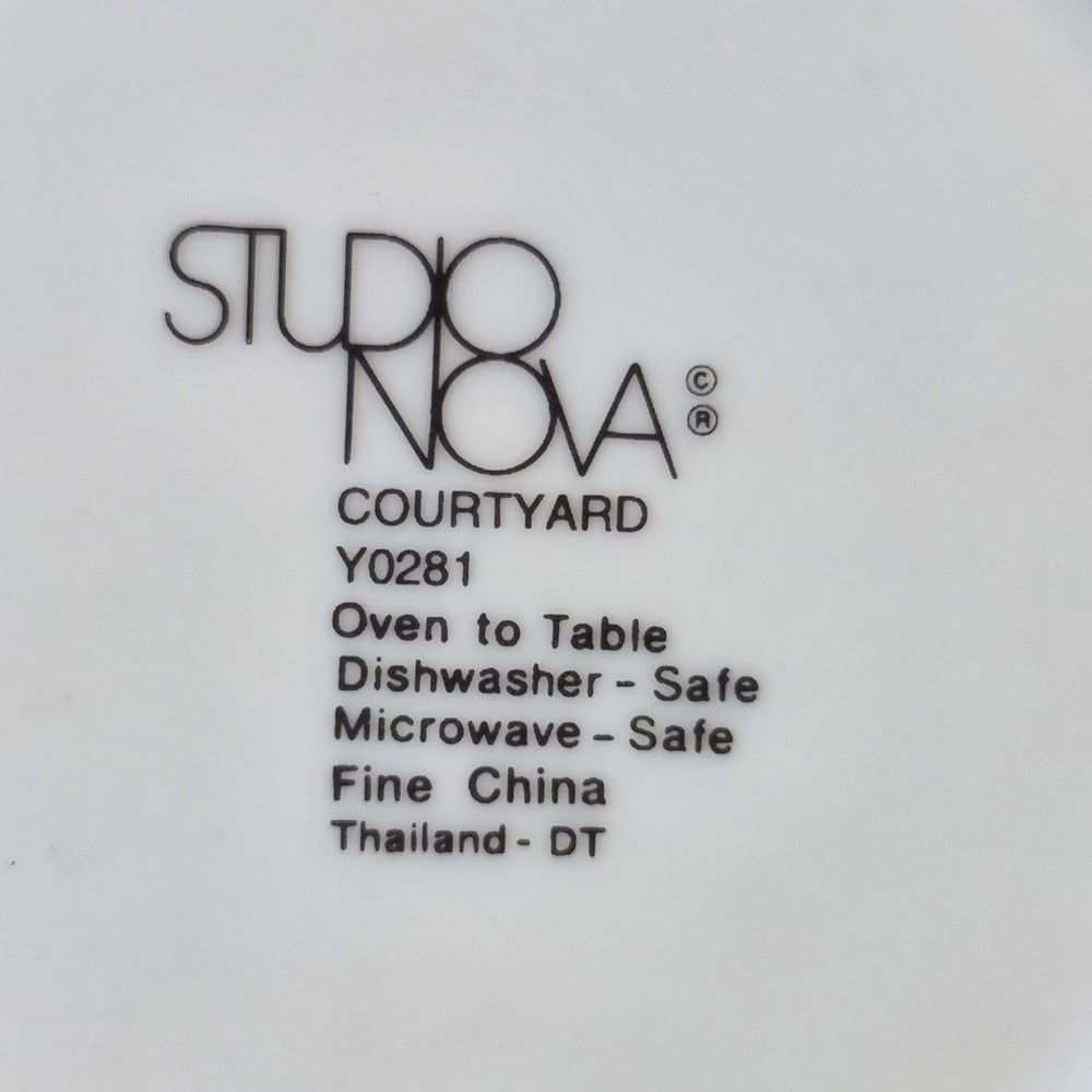Studio Nova Courtyard Saucer Plate Y0281