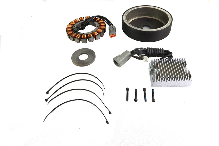 Alternator Charging System Kit 38 Amp for Harley-Davidson