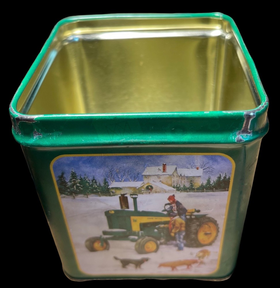 John Deere Square Tin Box 1958-1961 Model 730 Tractor