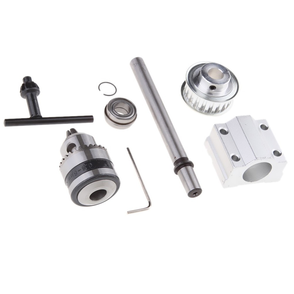Table Drill Spindle Assembly DIY Woodworking B10 Drill Chuck