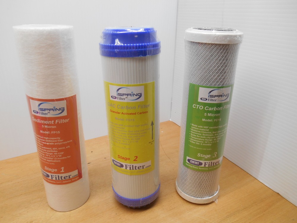 Ispring F3 Reverse Osmosis Water Filter Replacement Pack