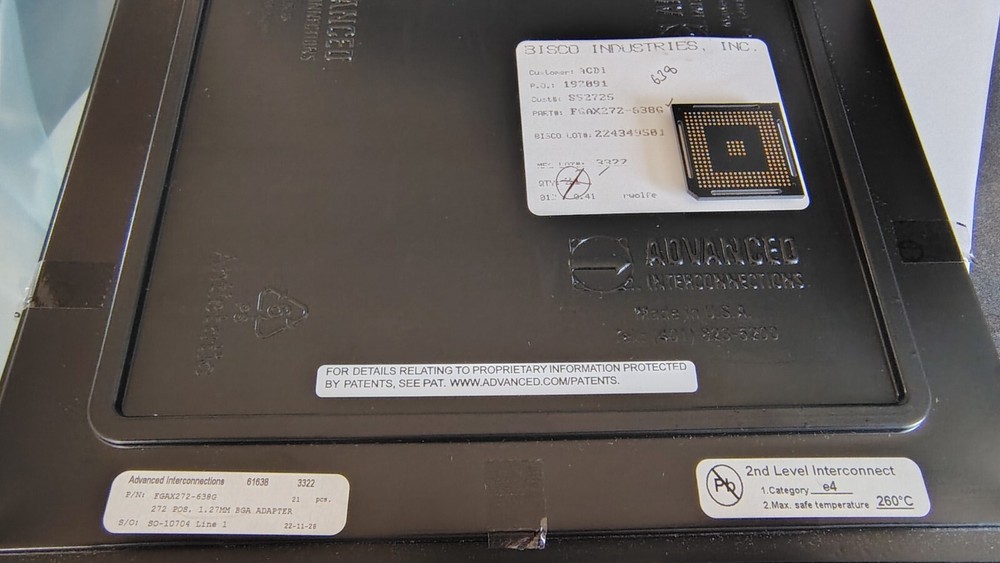 ( 1pc) FGAX272-638G, ADVANCED INTERCONNECTIONS, IC