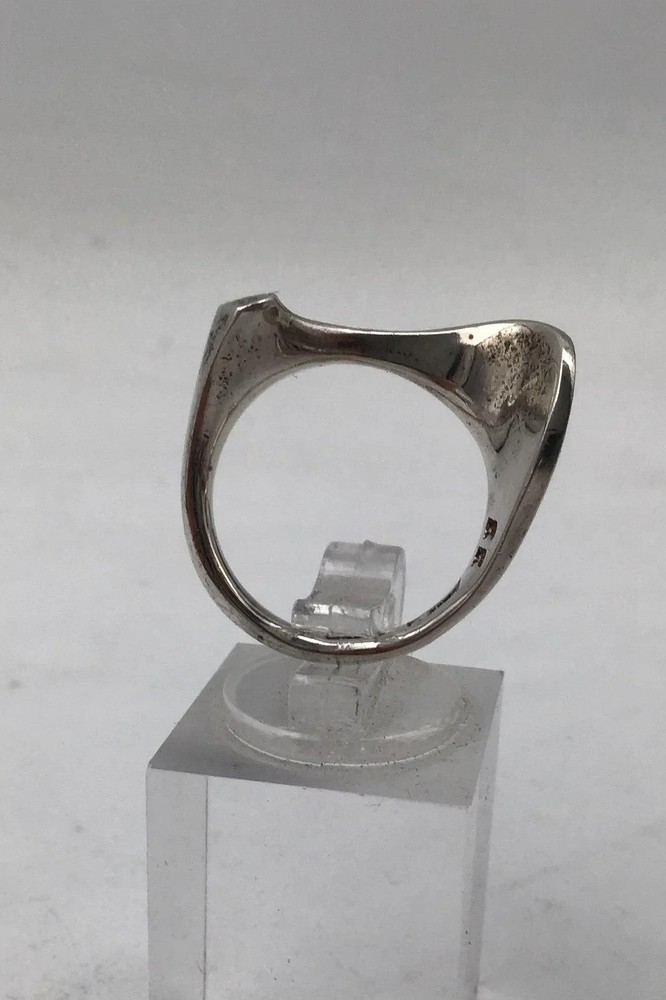 Frank Ahm Sterling Silver Modern Ring No. 77