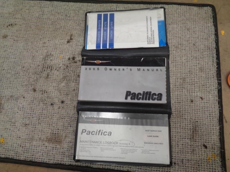 PACIFICA 2006 Owners Manual 1872965