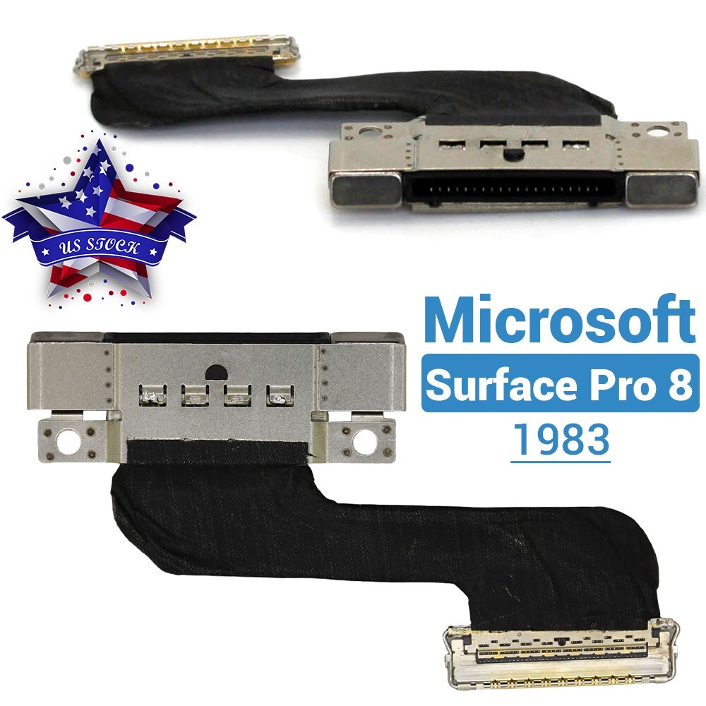 For Microsoft Surface Pro 8 Original Power Jack Charger Charging Port Flex Cable
