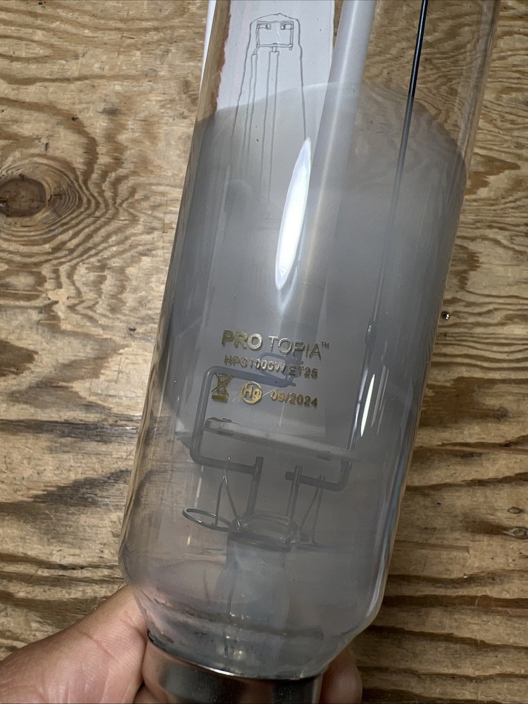 ProTopia HPS 1000W ET25 Light Bulb USED See Photos