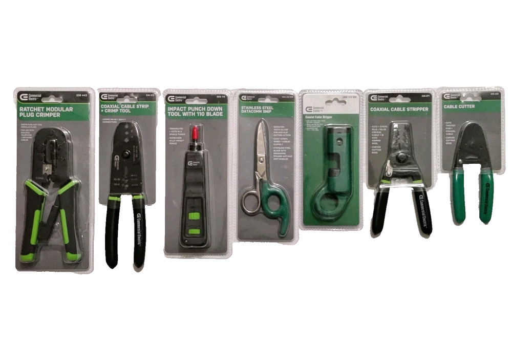 (7) Piece Cable Technician Tool Set