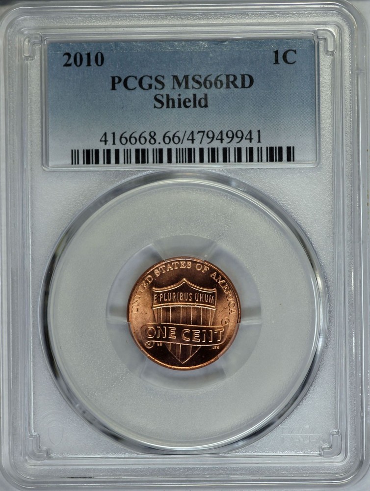 2010 PCGS MS66RD Lincoln Cent 47949941