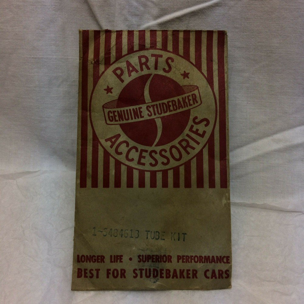Vintage Studebaker Car Part Package Envelope ONLY Advertising