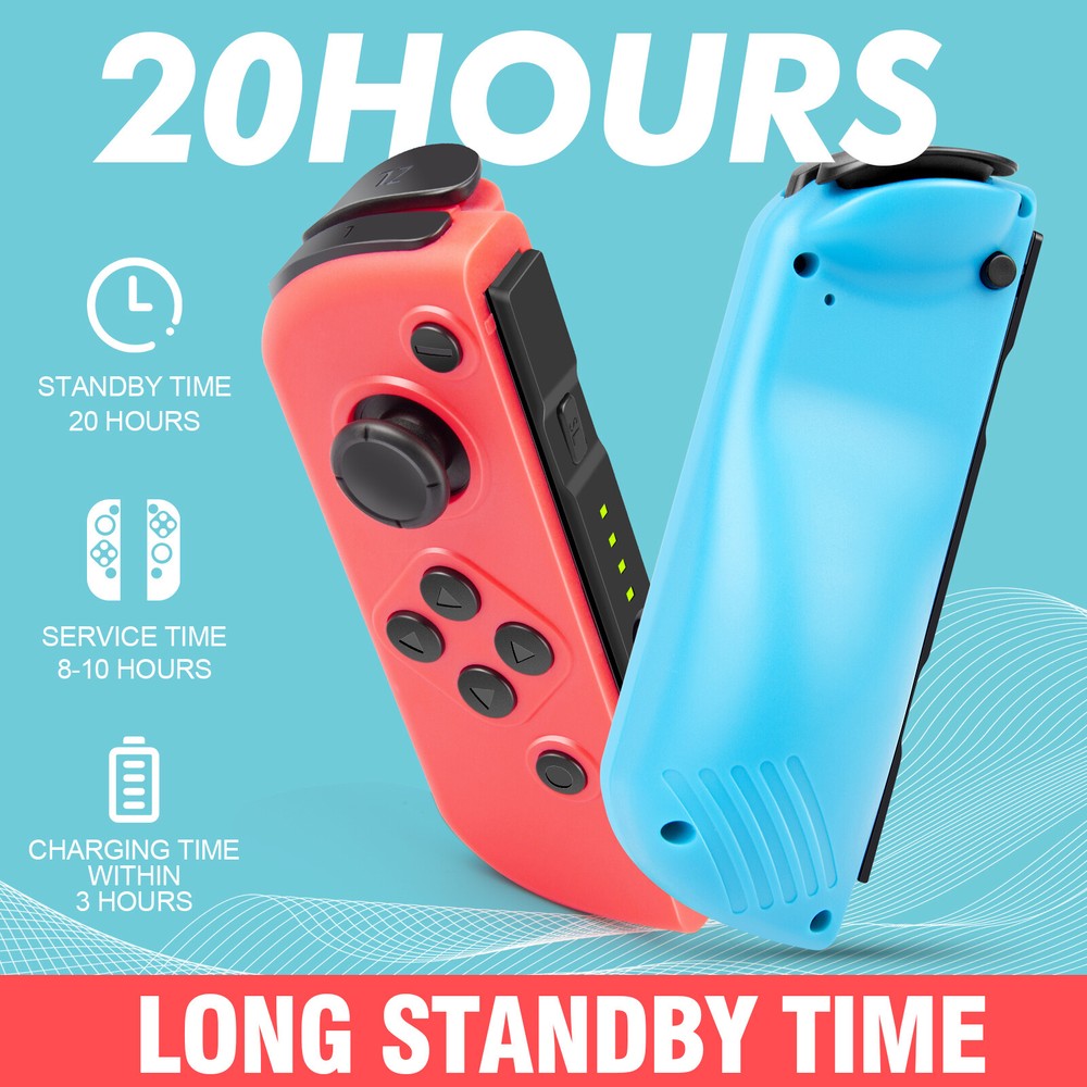 Wireless Controller for Nintendo Switch Gamepad Adapter Power Supply