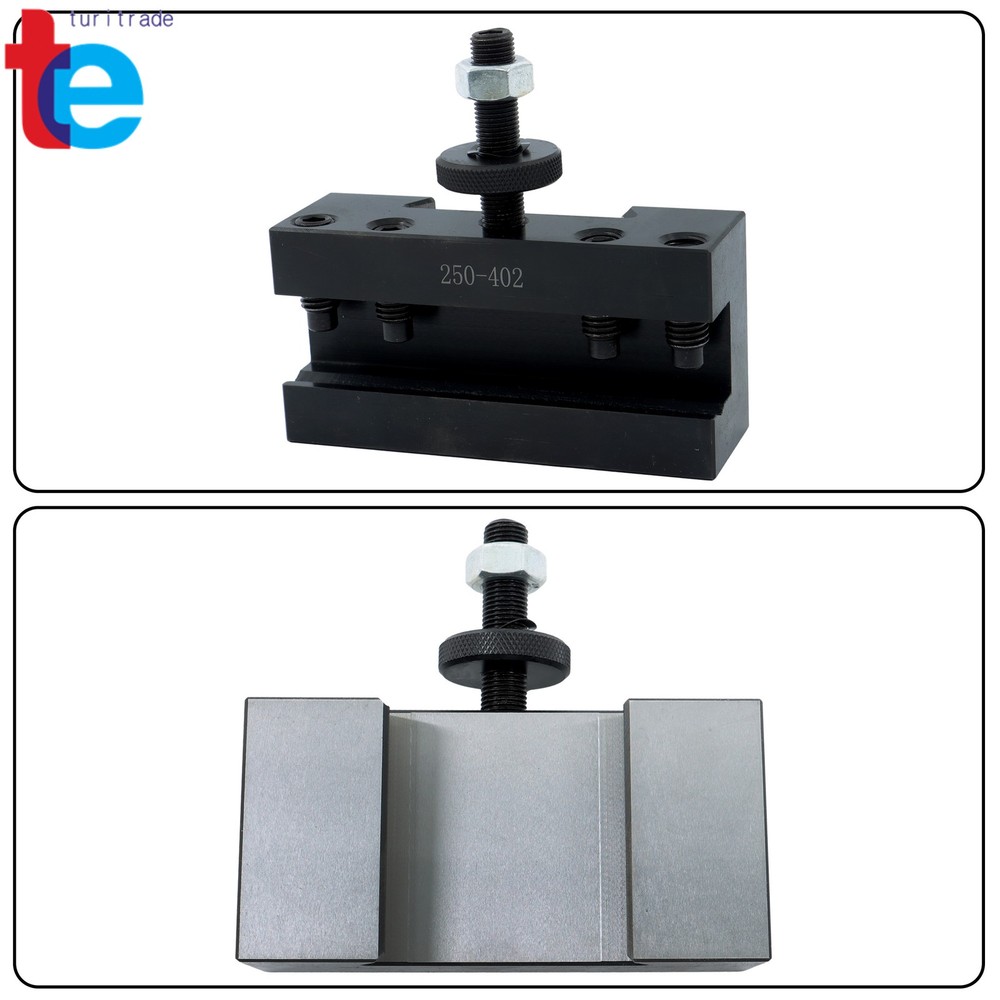 Industrial CA #2 Tool Post 250-402 w/ Quick Change Turning Facing Holder