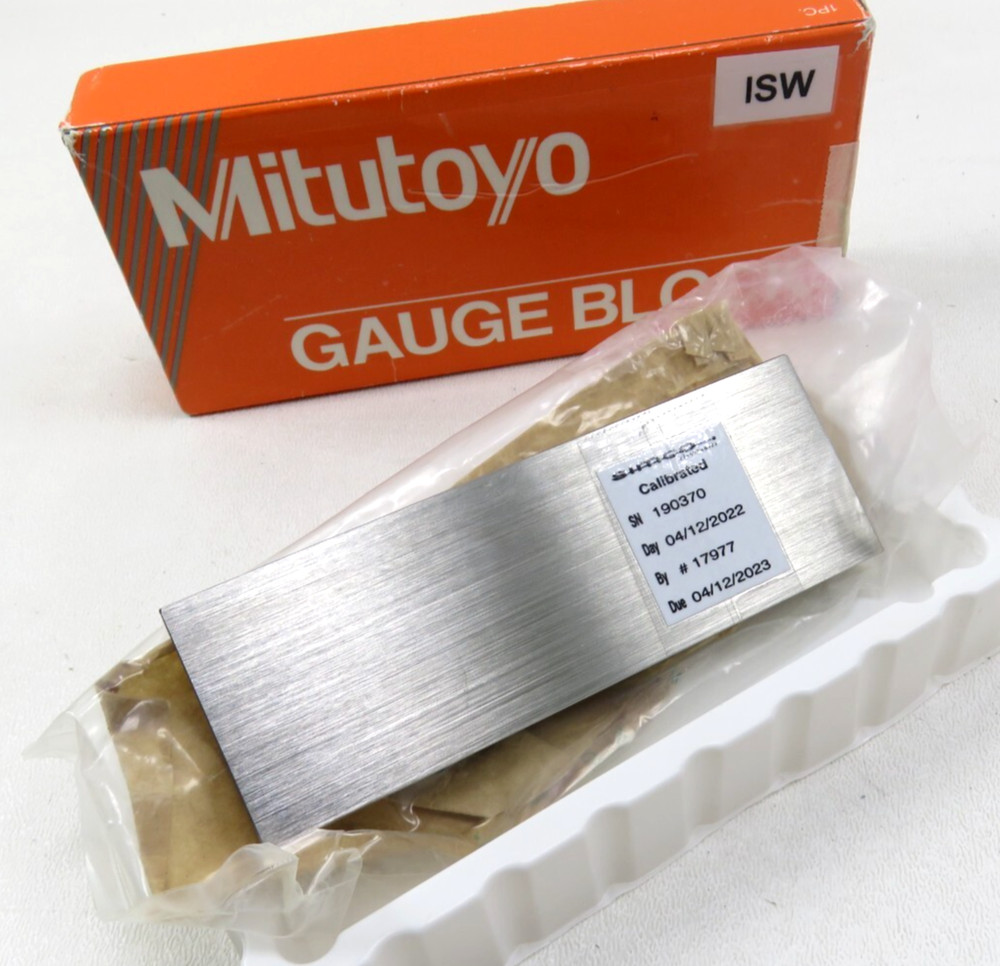 Mitutoyo 611204-531 Rectangular Gauge Block