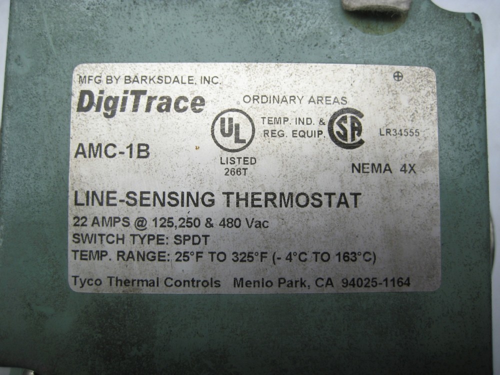 DIGITRACE AMC-1B THERMOSTAT UNMP