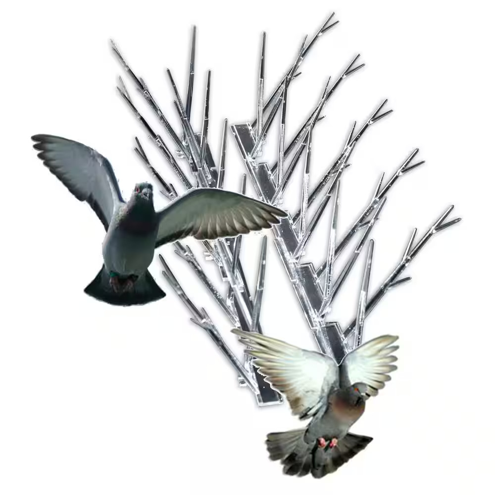 10 Ft. Original Plastic Bird Spikes Bird Control Kit