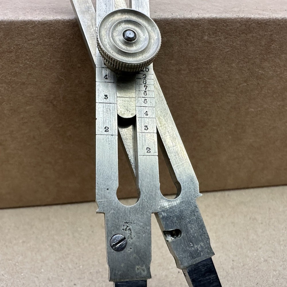 Vintage Proportional Divider Drafting Tool - Nice Pre Owned Shape - No Origin