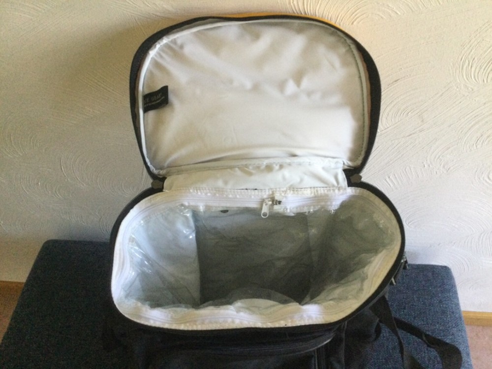 Ice Gear Large Soft Sided Cooler Wheeled with Extendable Handle