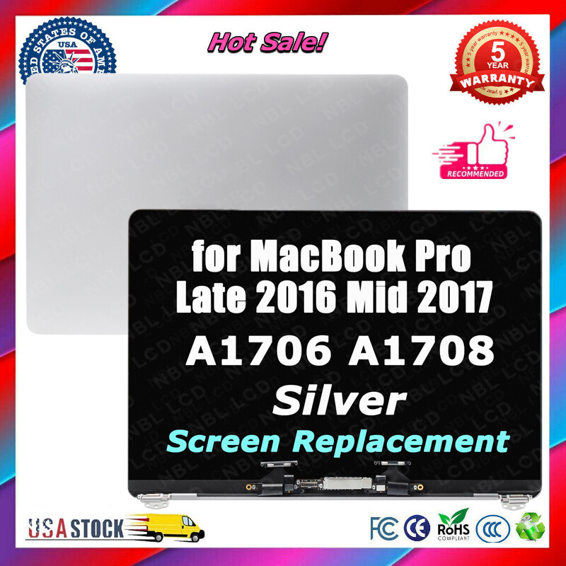 LCD Screen Display Assembly For MacBook Pro 13" A1706 A1708 Late 2016 Mid 2017