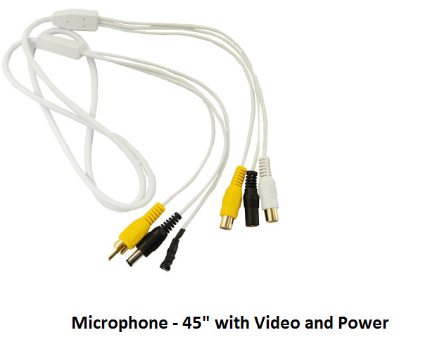 Microphone - 45" with Video and Power