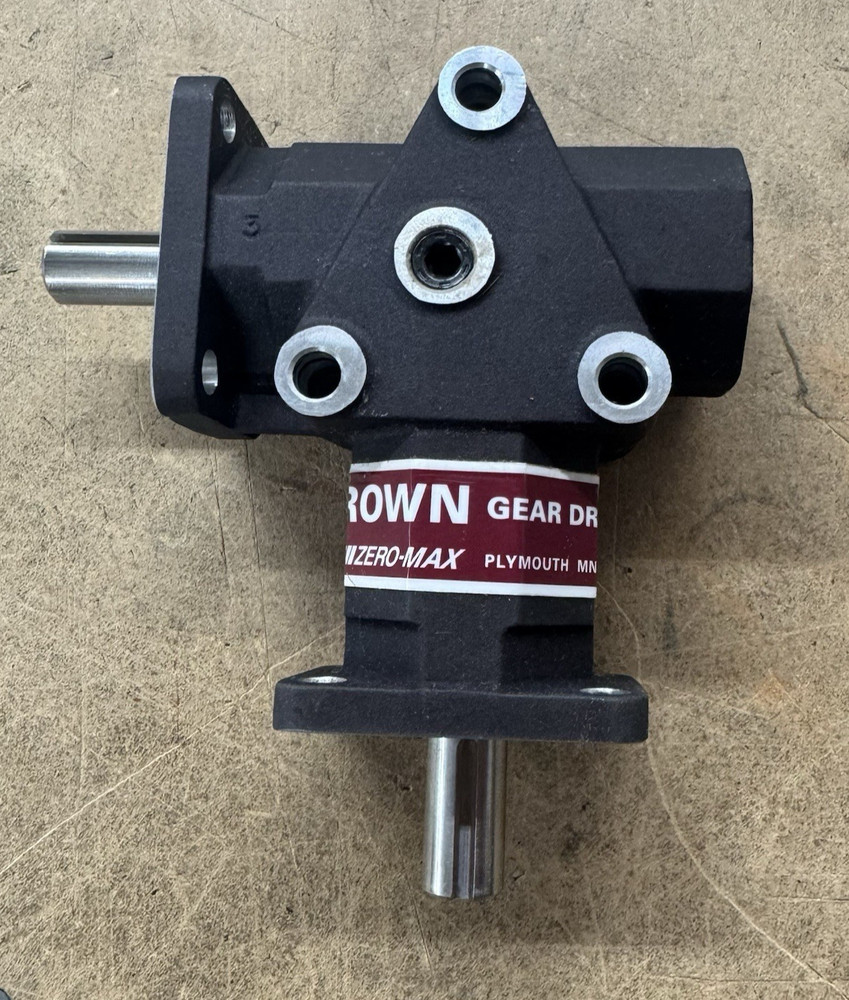 Crown Zero-Max C156806 Right Angle 2-Way Gear Drive *NEW*