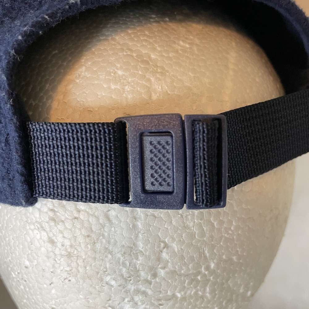 Old Navy Blue Unstoppable Adjustable Buckle Hat Baseball Cap Flag Lucky