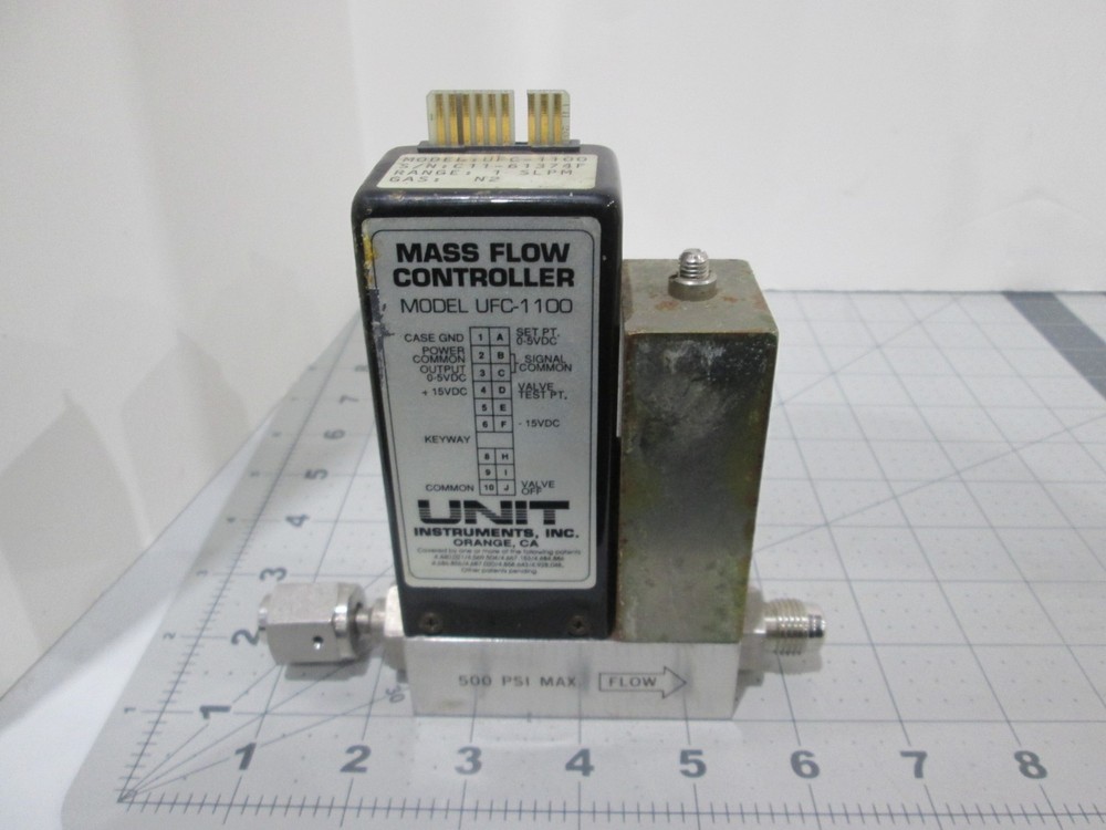 Unit, UFC-1100, Mass Flow Controller, N2, 1 SLPM, Used