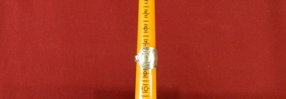 5 Silver Plated Spoon Rings Size 8