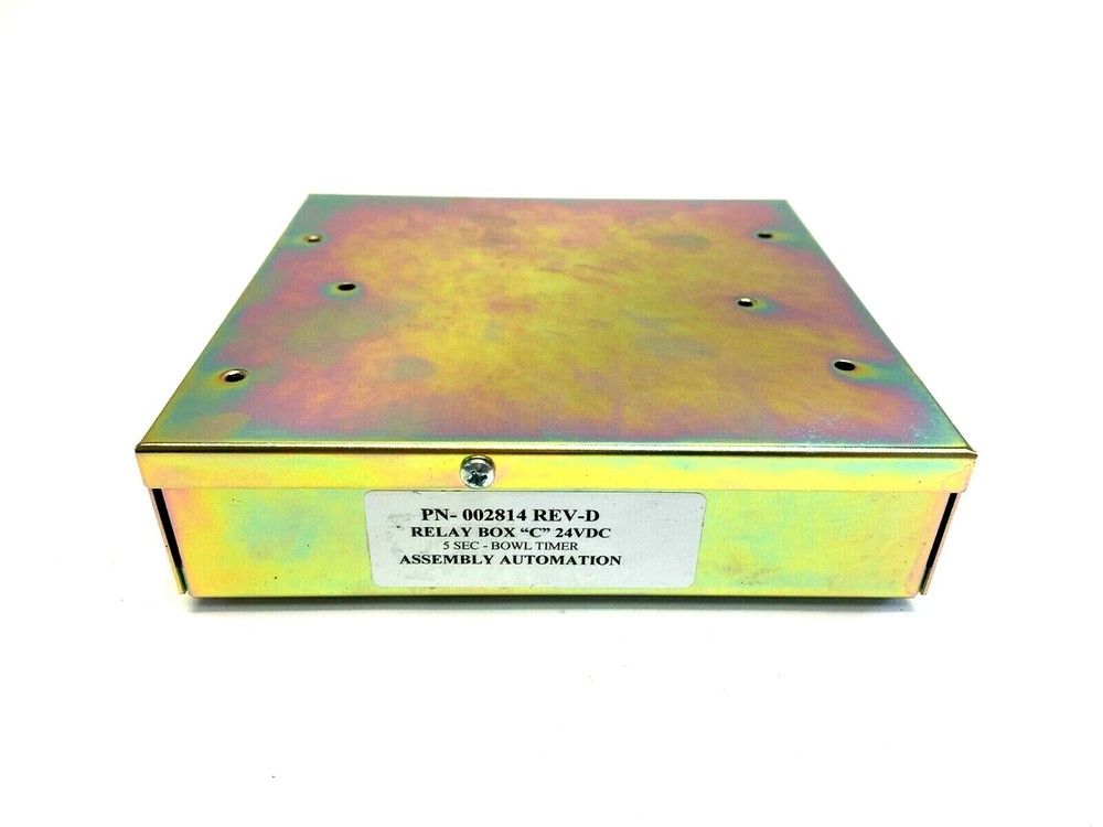 Assembly Automation 002814 Rev D Relay Box C 24VDC