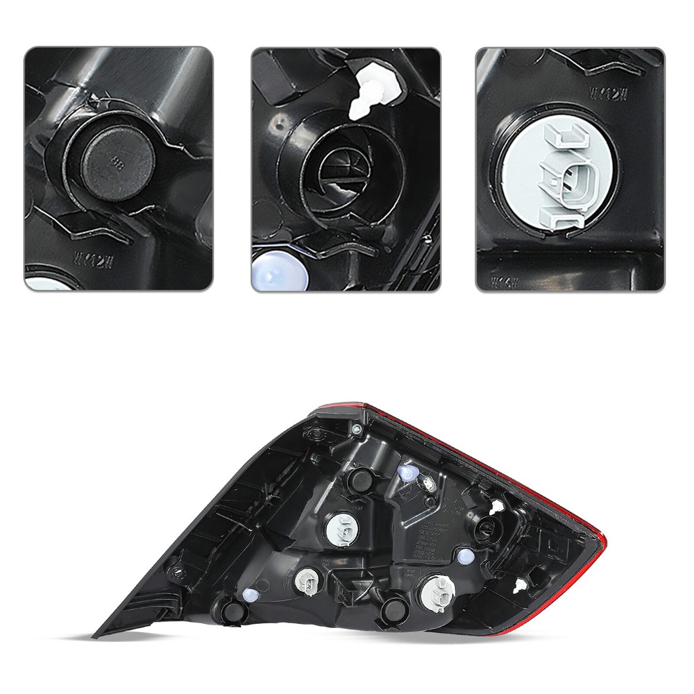 For 2016-2021 Honda Civic Sedan 4Dr Driver Left Side Outer Tail Light