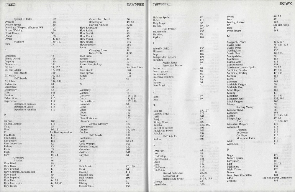 Dawnfire - Feel the Magic! A Superior Magical RPG System Play Copy*FS