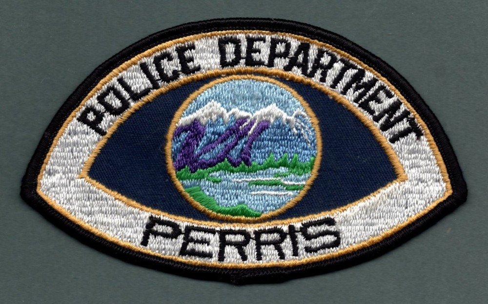 Perris California Police Patch