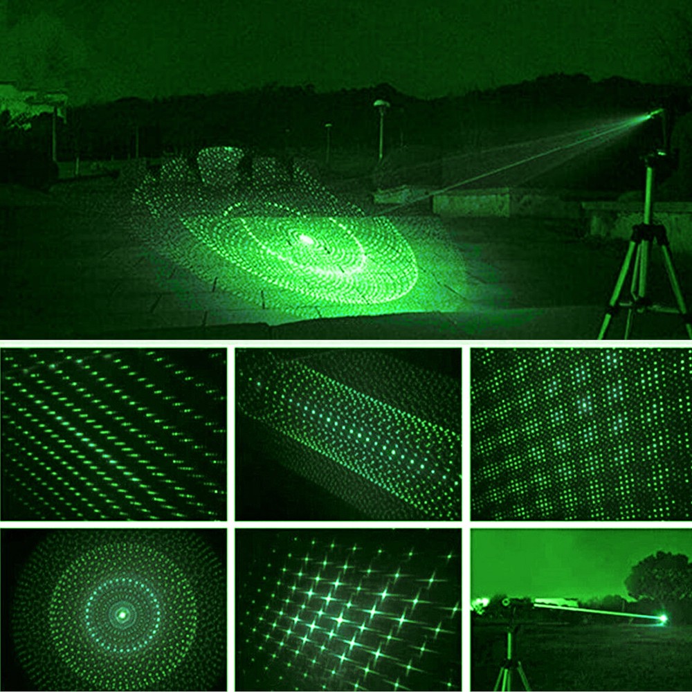 Adjustable 532nm Green Bright Laser Pointer Visible Dot Light