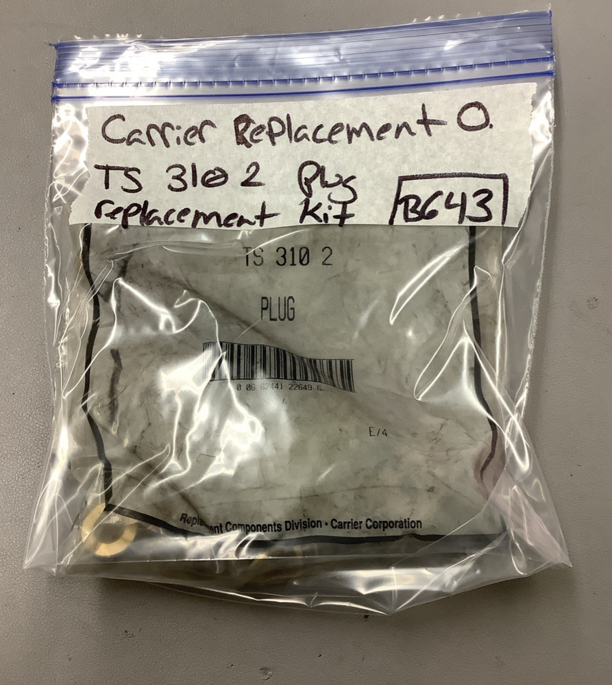 Carrier Replacement Corporation TS 310 2 Compressor Plug Replacement Kit (b643)