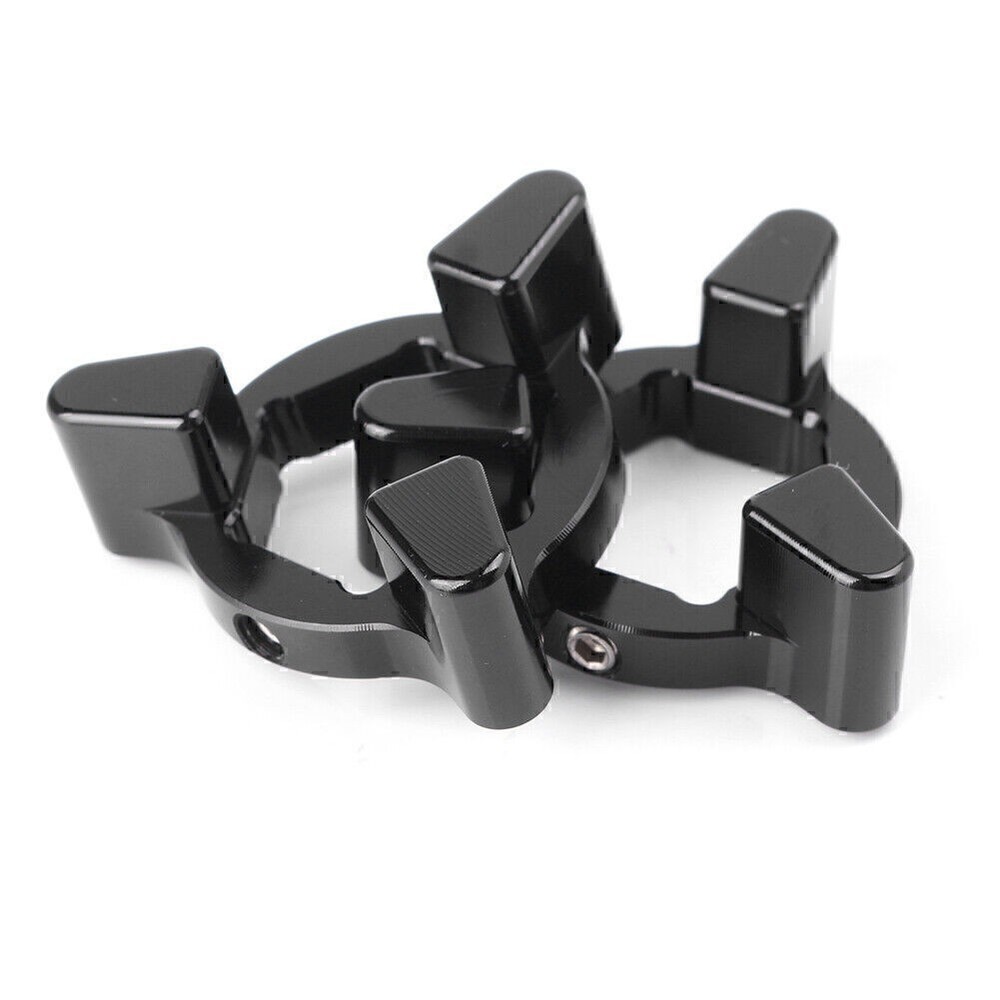 CNC Front Anodized Fork Preload Adjuster 14/17/19/22mm Universal Black
