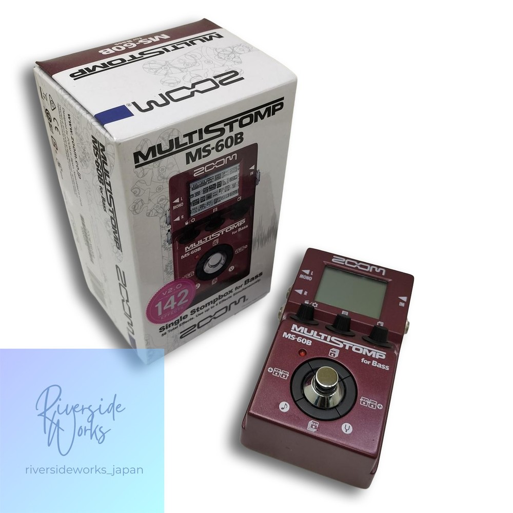 ZOOM MS-60B Multi-Effects Pedal for Bass Guitar JP