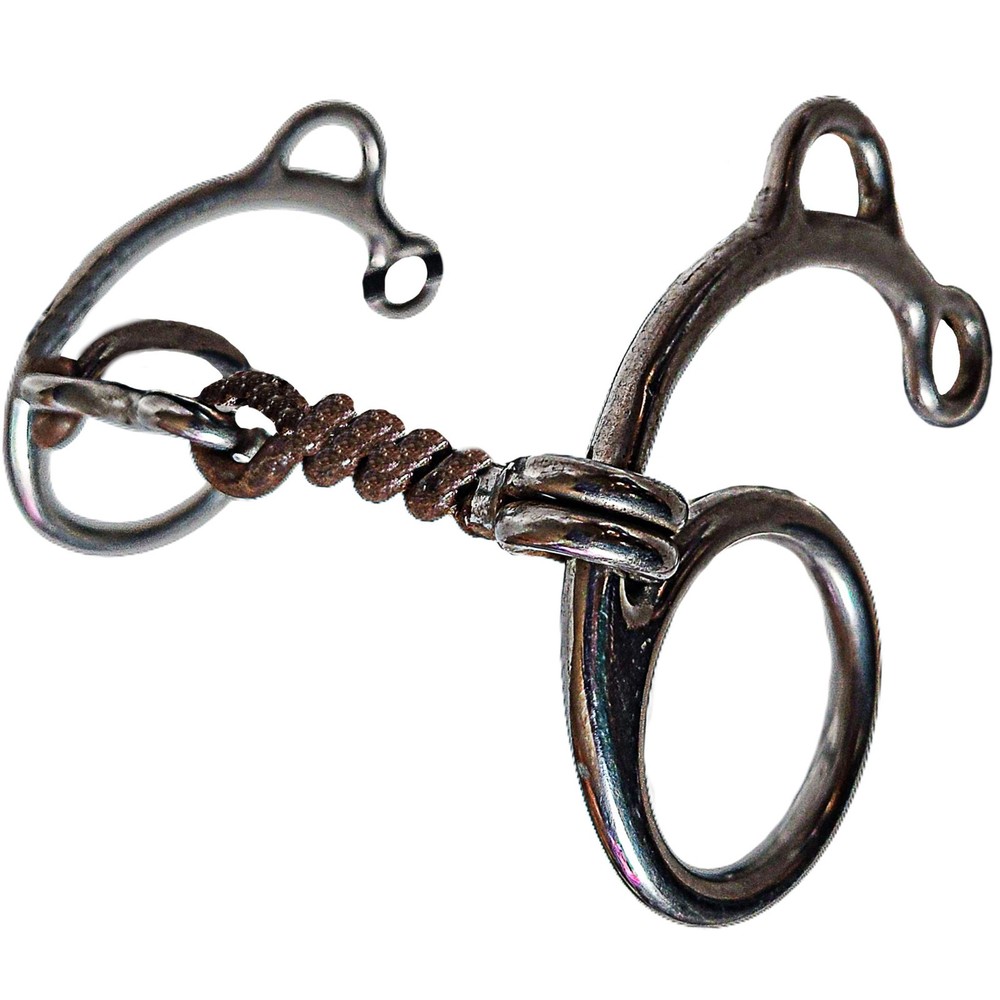 Professionals Choice Route 66 Equisential Dogbone Twisted Snaffle Gag Bit EQB301