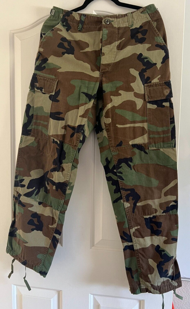 Army BDU Pants, Woodland - Size Small/Short - #2