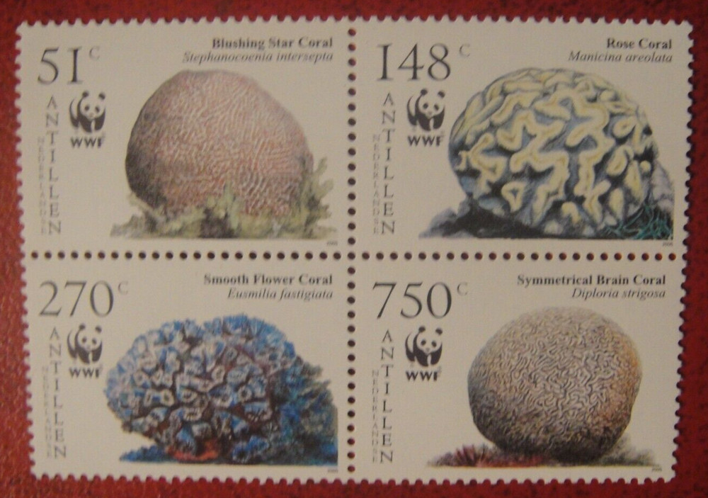 Netherlandse Antilles 2005. WWF. Mint Unhinged.