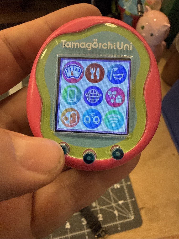 BANDAI Tamagotchi Uni Pink Works!!