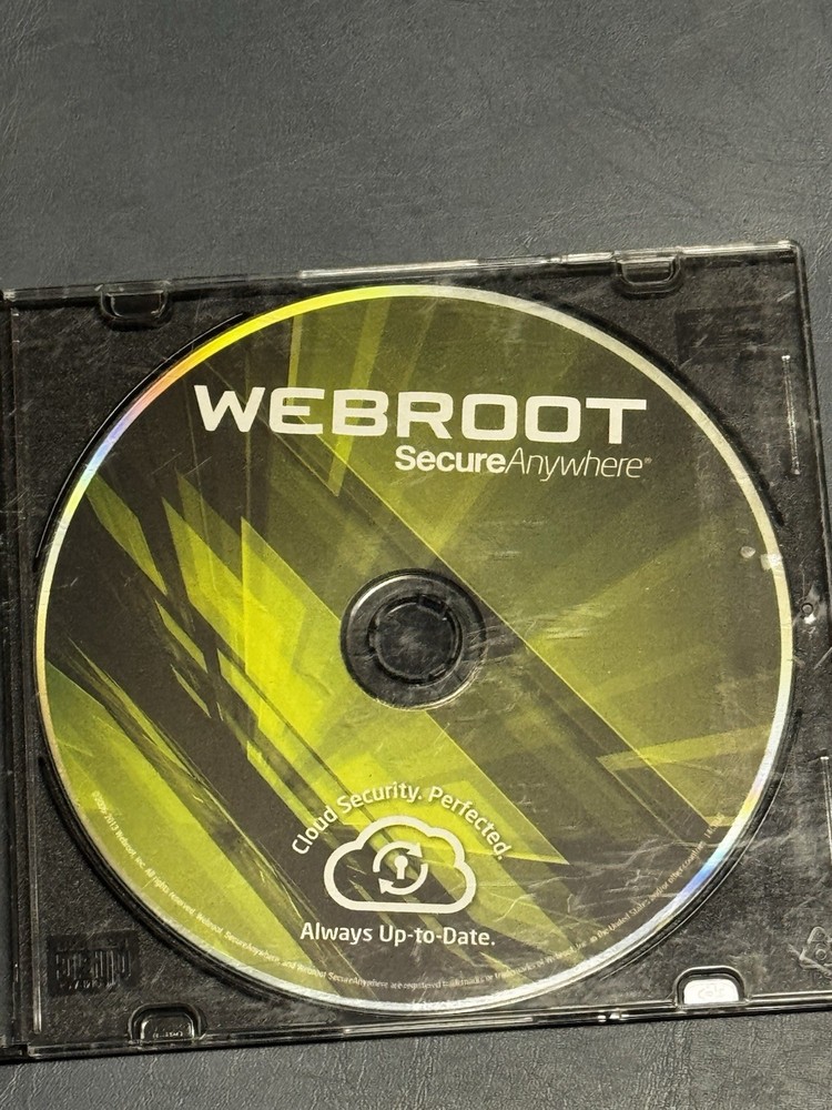 Webroot Software Secure Anywhere Internet Security Plus 2013 for PC Mac CD Only