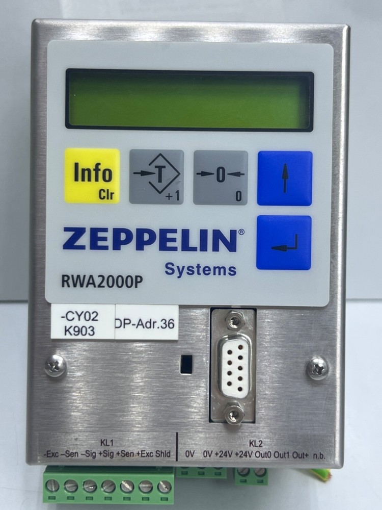 ZEPPELIN SYSTEMS REIMELT GMBH RWA2000P