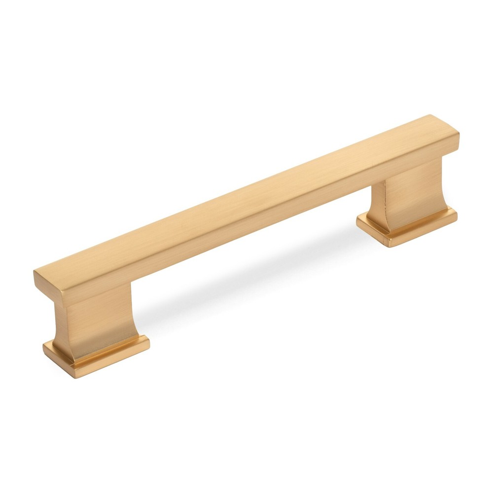 Cosmas Cabinet Hardware Brushed Gold Contemporary Handle Pull #702-4BG