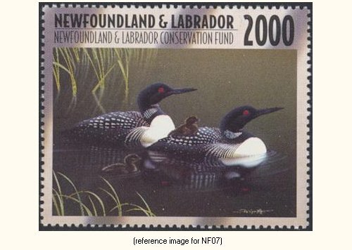 D2K Canada(Newfoundland) 2000 $6 Habitat (loon)