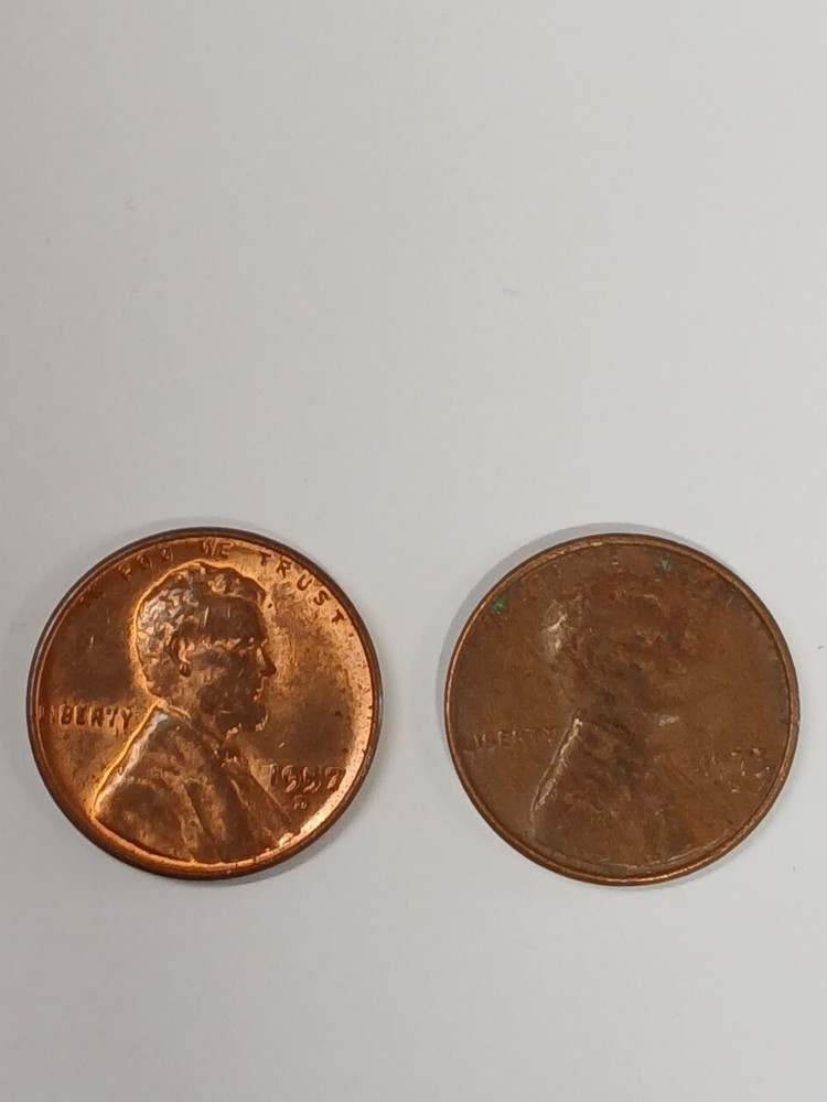 1957 D MINT MARK Penny LINCOLN CENT