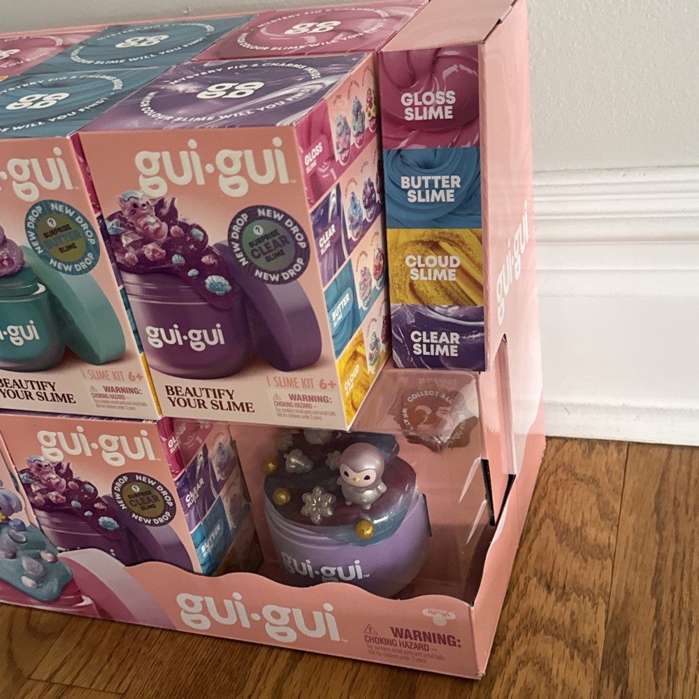 Full case GUI GUI Beautify Your Slime Kit Surprise Gloss Slime