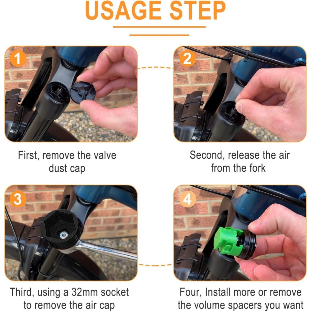 32mm Topcap Removal Installation Tool for Fox Fork Series 36 38 40 Bicycle